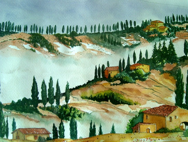 Akvarell Maleri