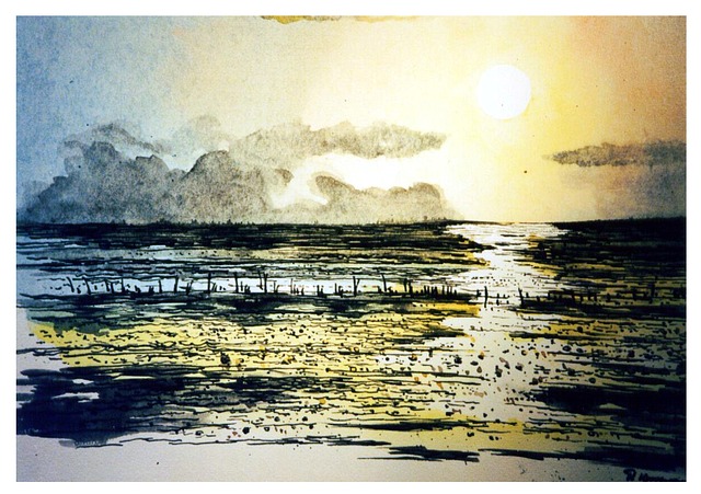 Akvarell Natur